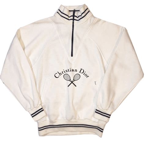 christian dior tennis sweatshirt